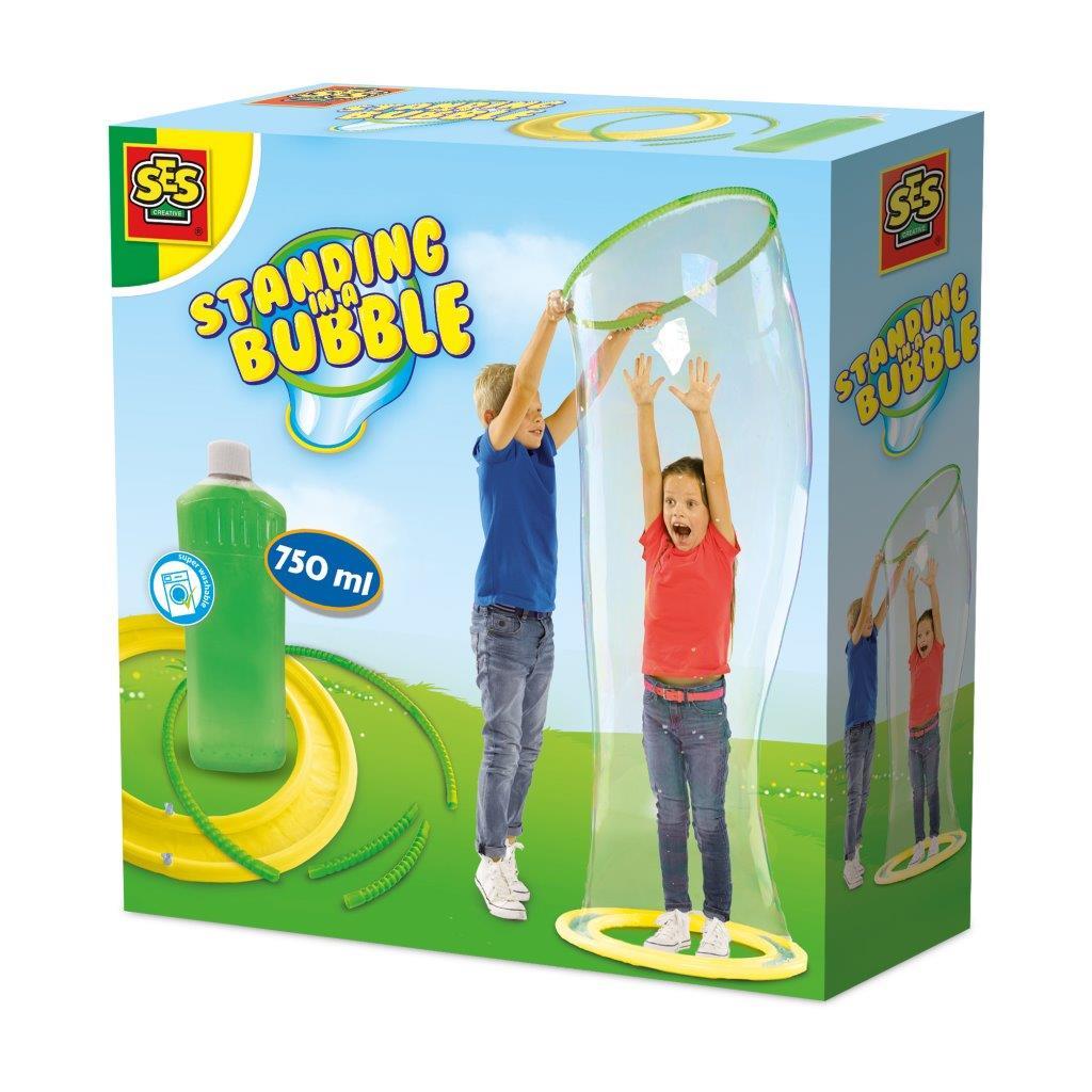 standing in a  