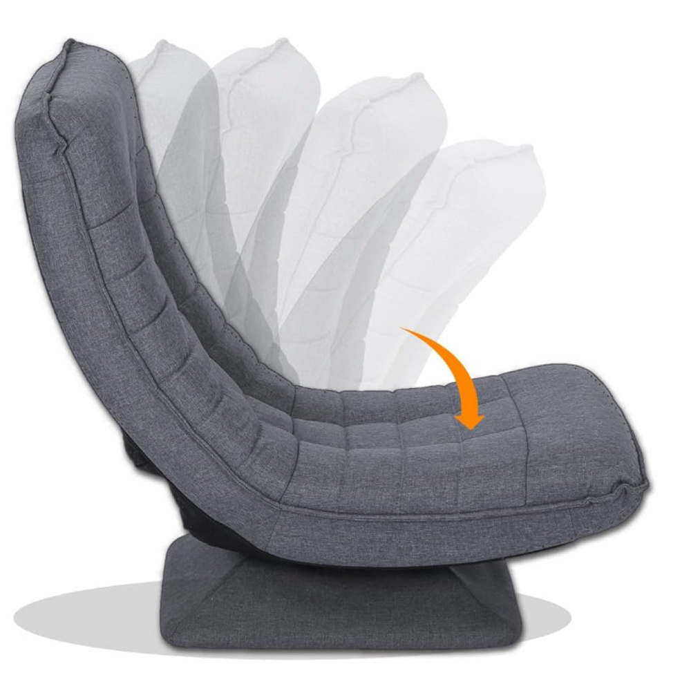 Floor Chair With Adjustable Backrest, Foldable Floor Sofa, Lazy Sofa, Gaming Relax Floor Chair