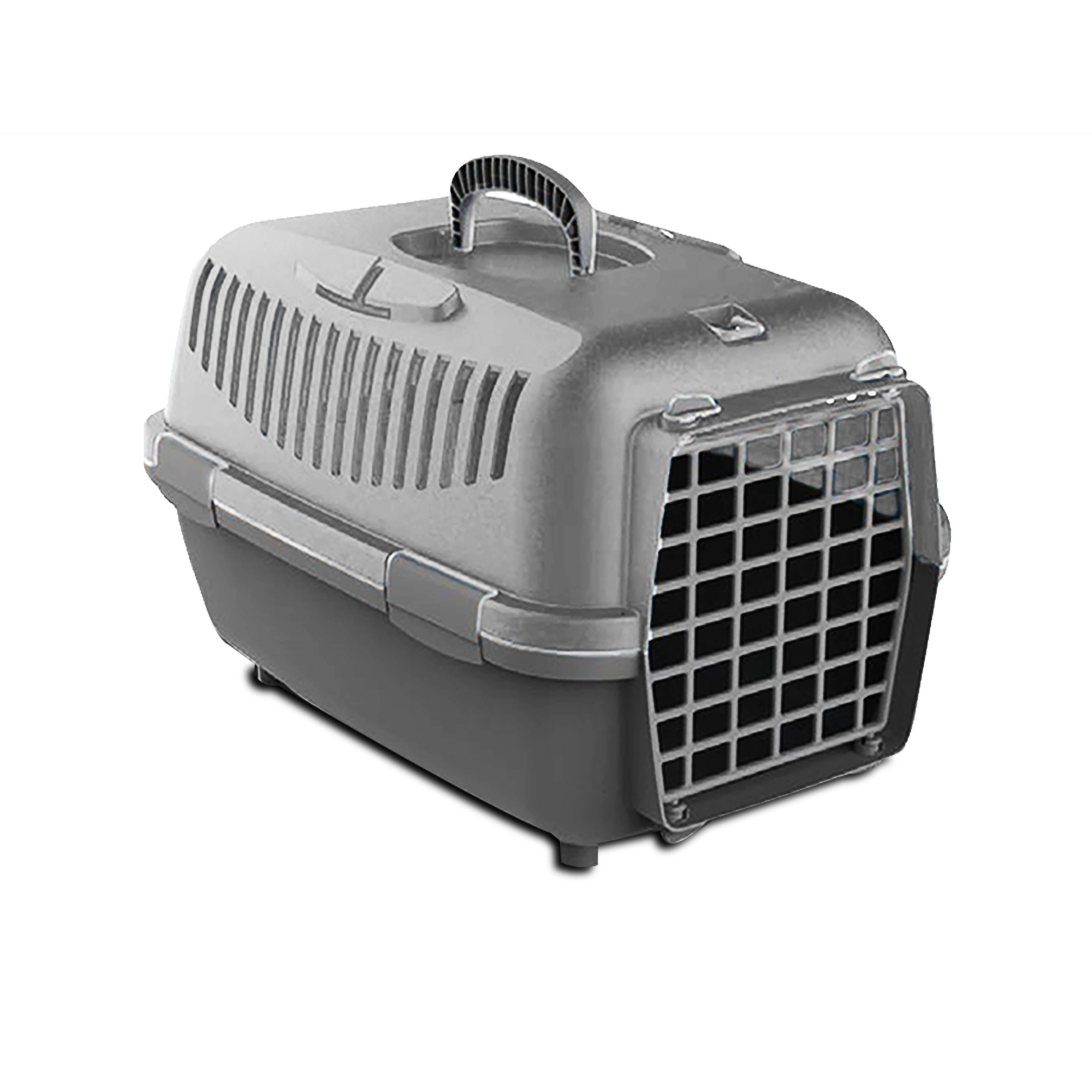 TEMU GREATOOL Gato Perro Pequeño, 48 x 32 x 32cm, para Gatos Perro Portátil y Transpirable, Mascotas Perros Gatos Accesorios, Transportín de Plástico