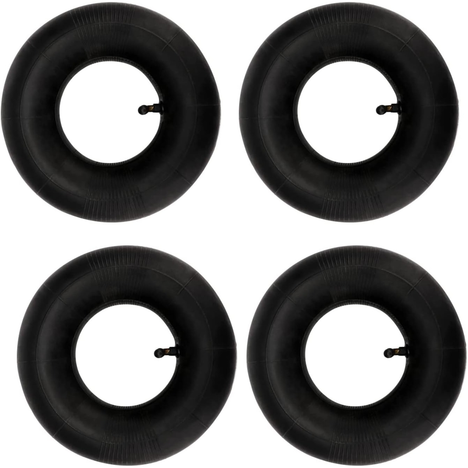 4-piece 3.5/4.1-4-4 Angle Valve Accessories, Hand Truck Inner Tube, Replacement Tire Tube For Wheelbarrow, Standard Inner Tube, Valve, And Tire Tube