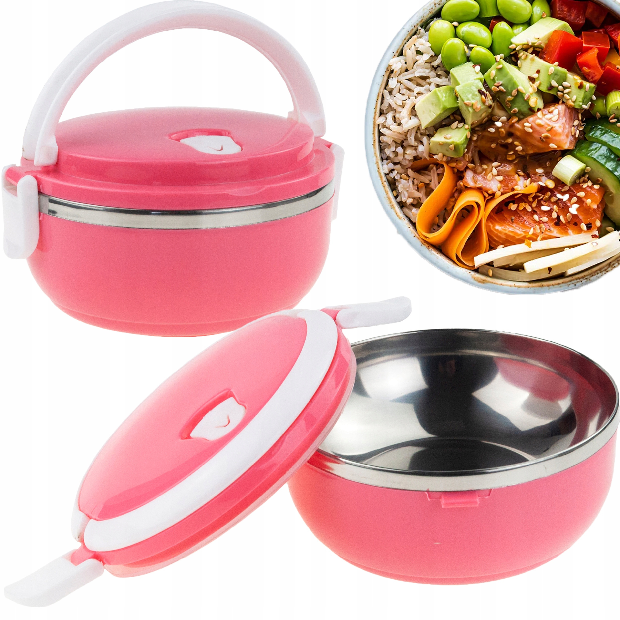 TEMU Food Container Meal Portion Lunch Box 0.7l