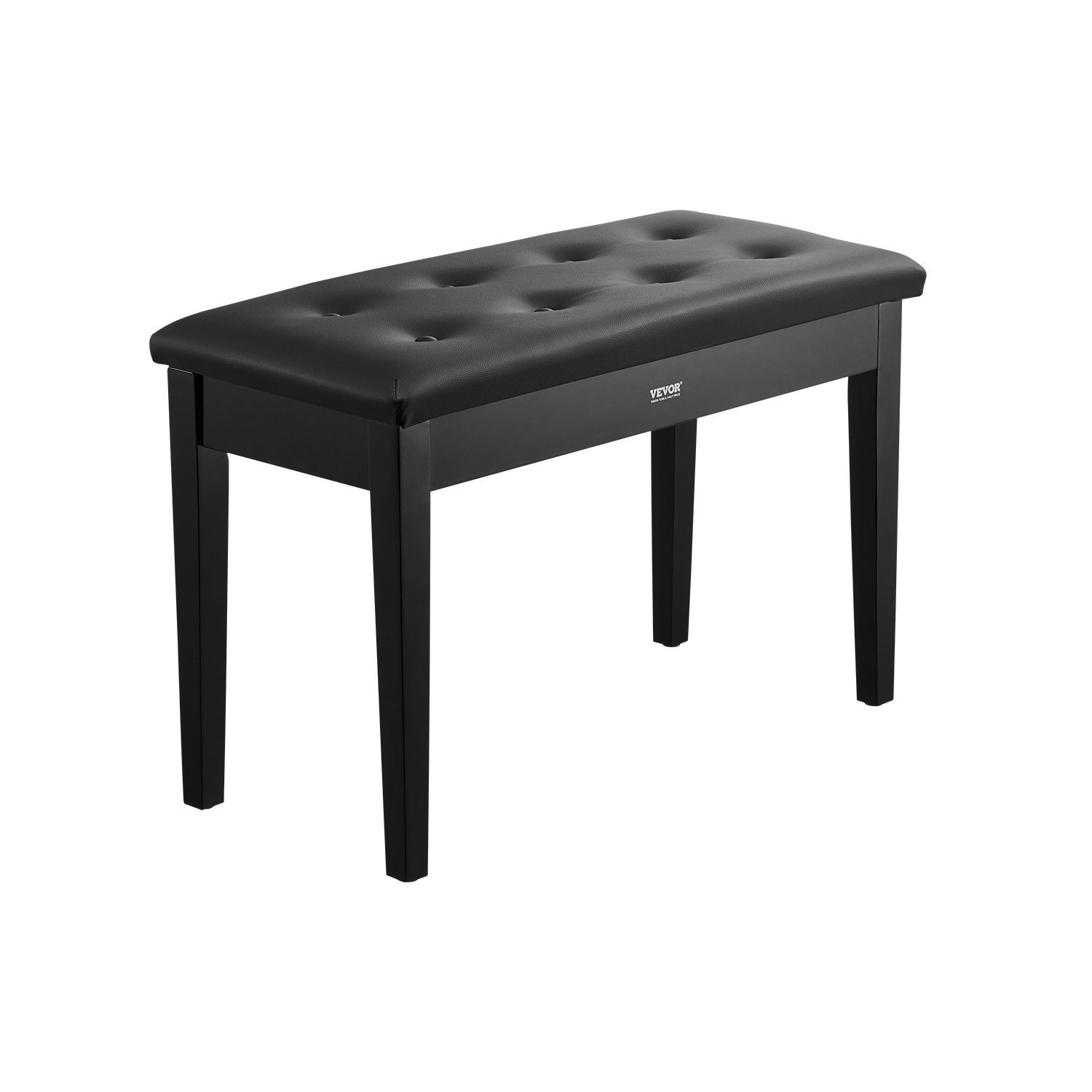 TEMU Tabouret de piano à queue VEVOR avec banc de , siège rembourré de rangement, coiffeuse en bois et