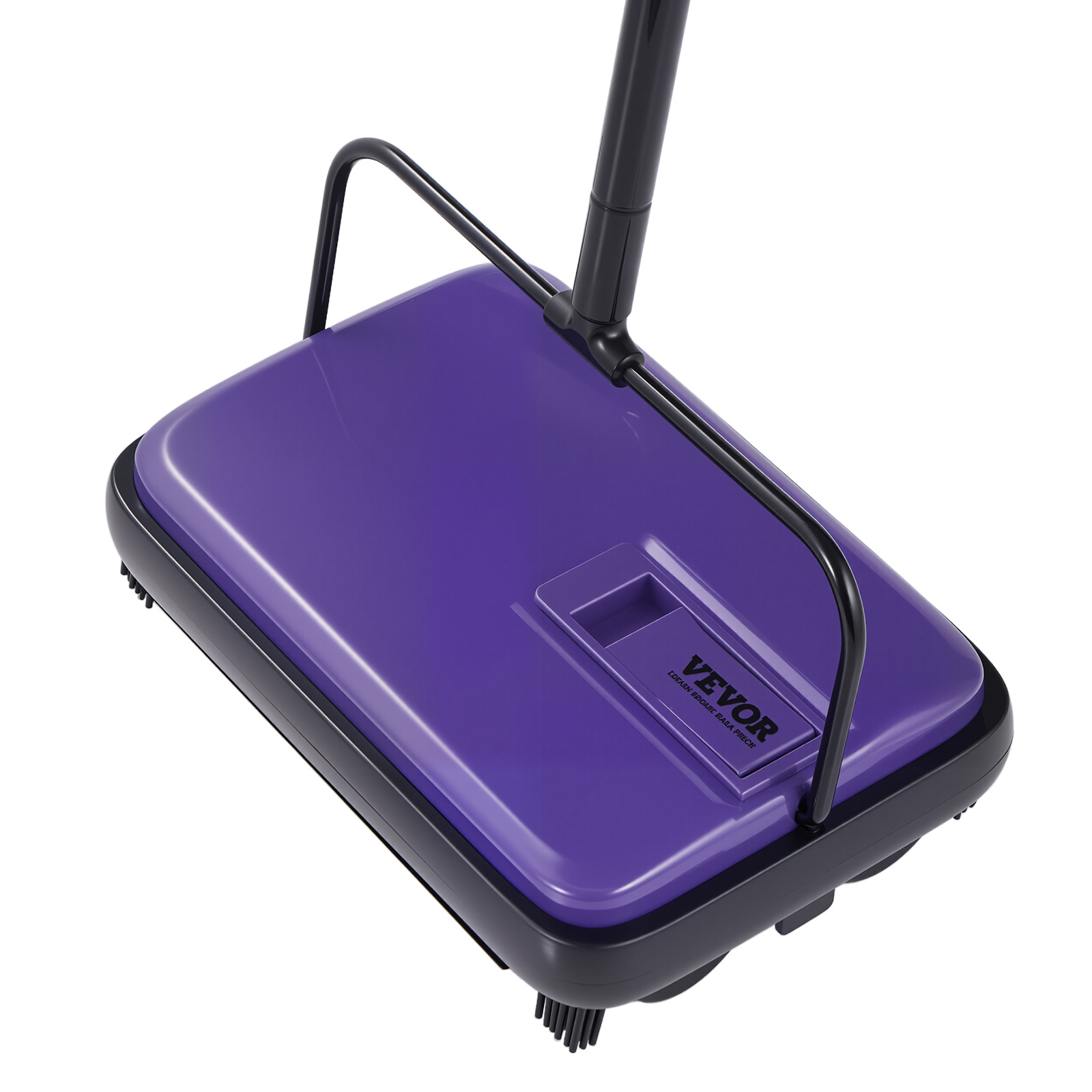 Vevor Carpet Floor Sweeper Manual 170mm Width Sweeping Purple