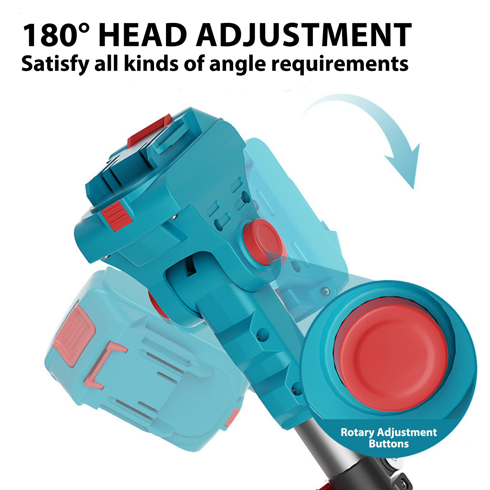 Makita Astsäge 2-in-1 Akku-Teleskop-Hochentaster & Mini-Kettensäge – Bis 4,5 M Arbeitshöhe, 2x4,0Ah Akku Kettensäge Akku