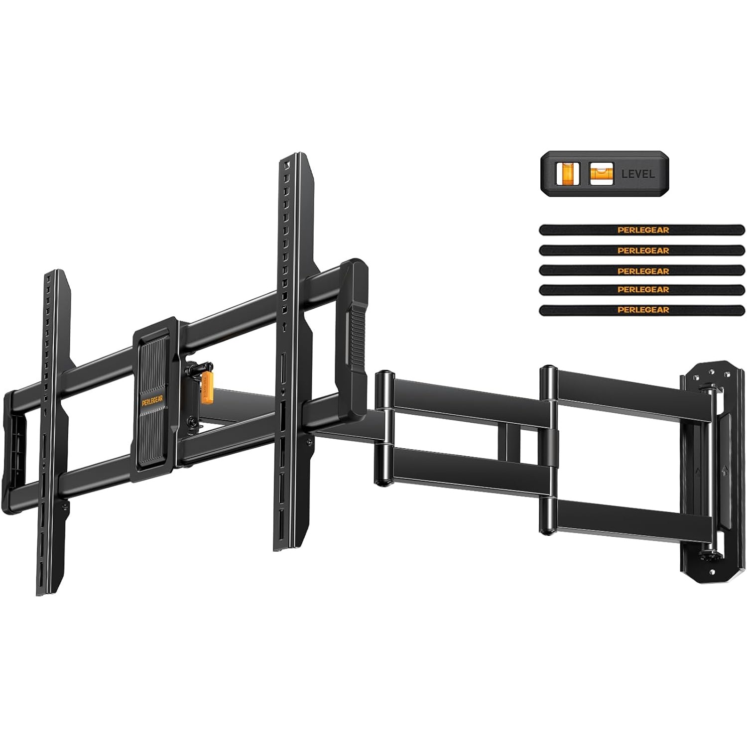Image of Tv Wall Mount With 943mm Long Arm For 42-84 Inches, Extra Long Holder, Swivel And Tilt Wall Mount Tv, To 68kg, Max Vesa 600 X 400mm