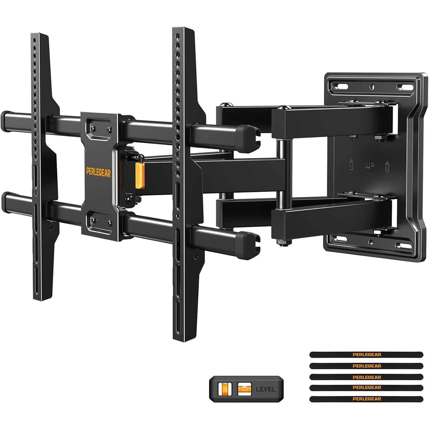 Image of Swivel Tilt Tv Wall Mount, Tv Bracket For 32-85 Inch Tvs Up To 60 Kg, Tilt Tv Mount, Max Vesa 600x400mm