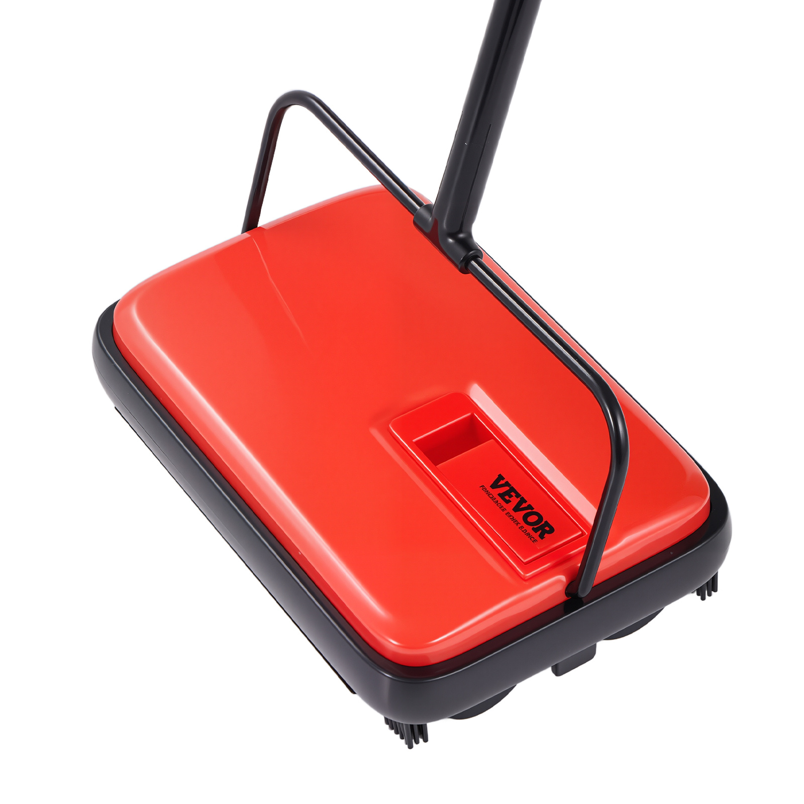 Vevor Carpet Floor Sweeper Manual 170mm Width Sweeping Red
