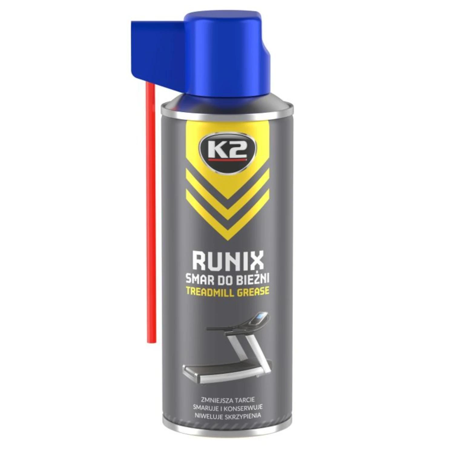 TEMU K2 Runix 0.4l Silicone Spray Lubricant For Treadmills And Fitness Equipment – Protects Moving Parts, Prevents Moisture And Dirt, Reduces