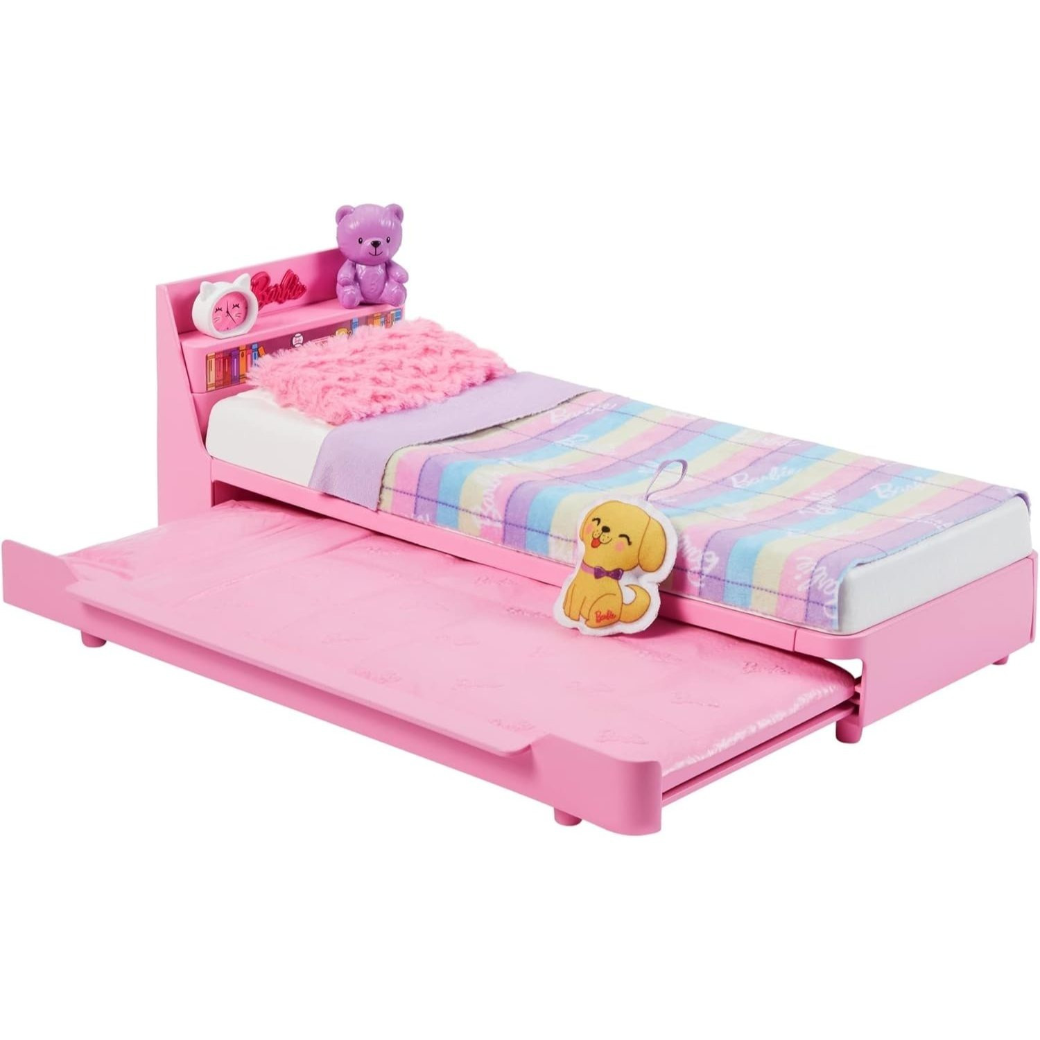 TEMU Bedtime Playset For Preschoolers, Bedtime Playset And Accessories, Preschool Toys And Gifts, Trundle Bed, Piece, From 3 Years