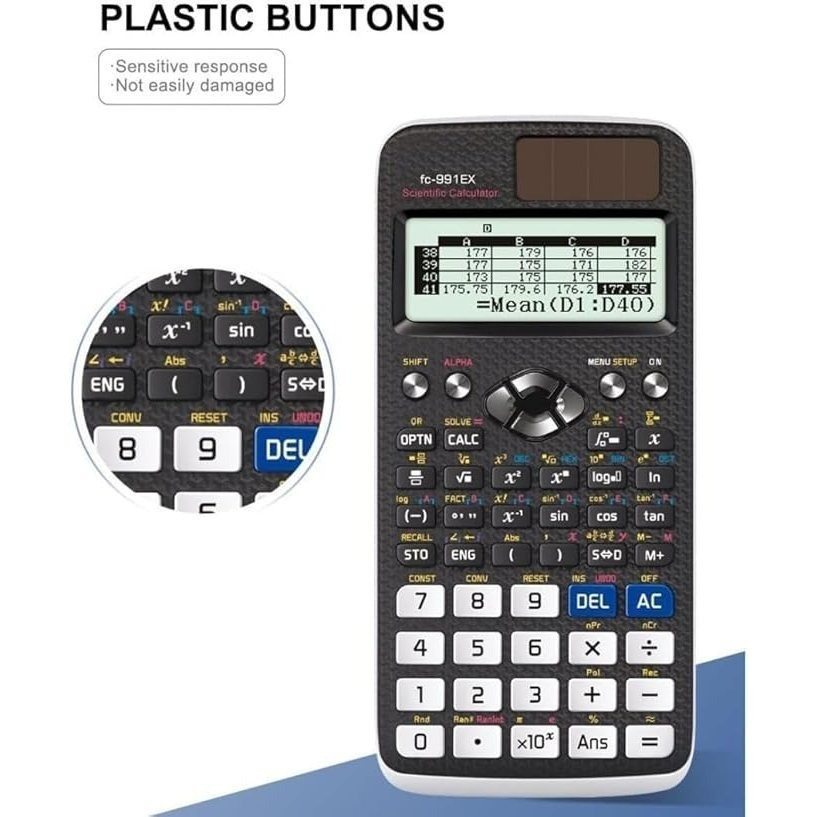 TEMU Advanced Scientific Calculator, 552 Functions, Learning Display, , Middle School Calculator, Engineering Calculator
