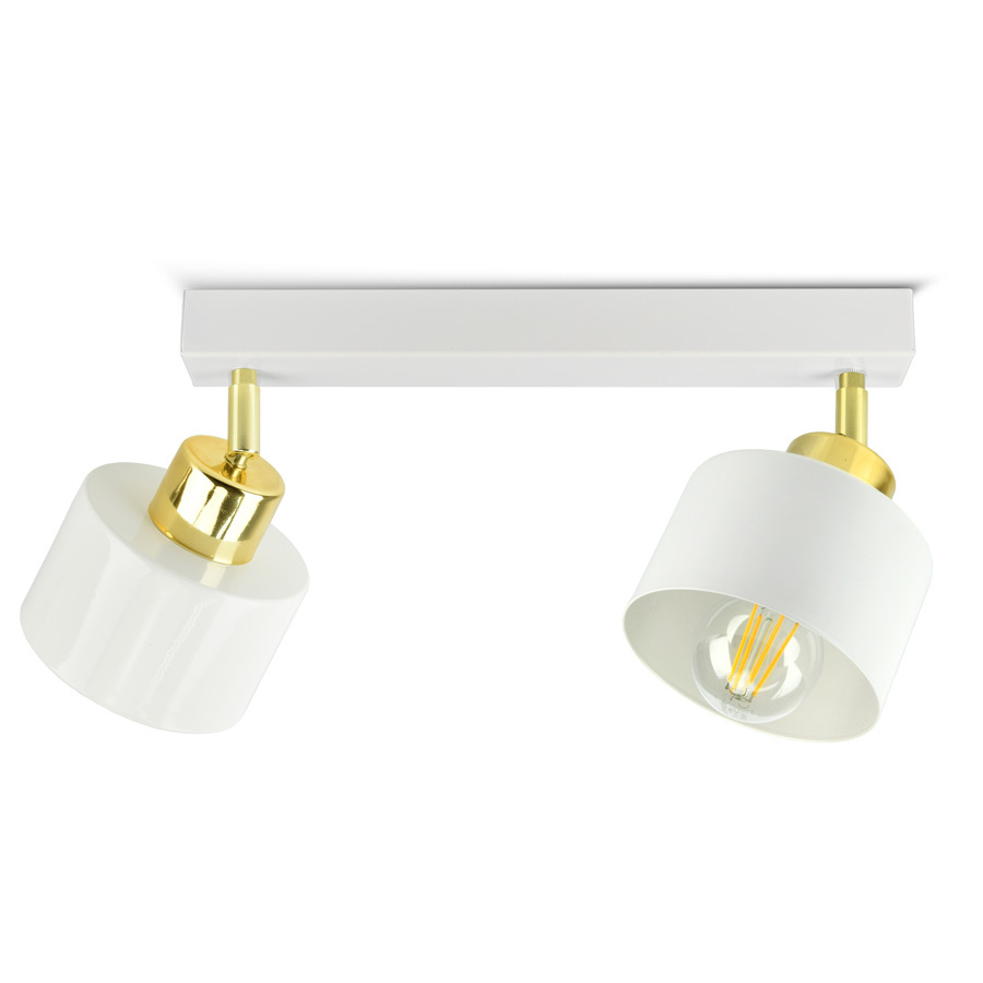 TEMU Ceiling Lamp Chandelier White Gold Roller 370-bg2 Led-image-63687922601313