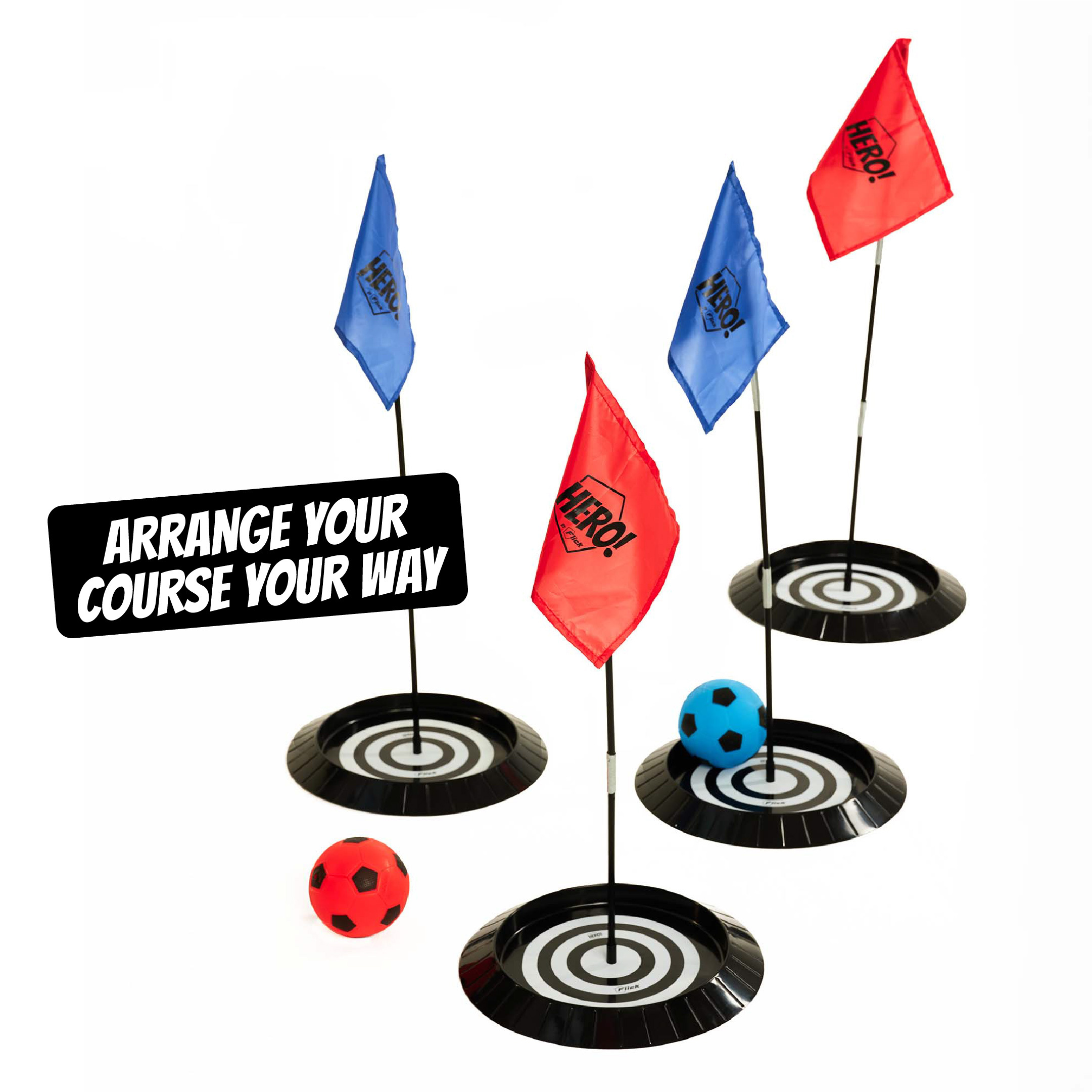 Football Flick Hero Footgolf Target Course