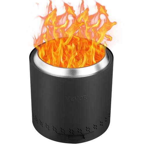smokeless fire pit stove bonfire 15 8 in dia wood burning stainless steel