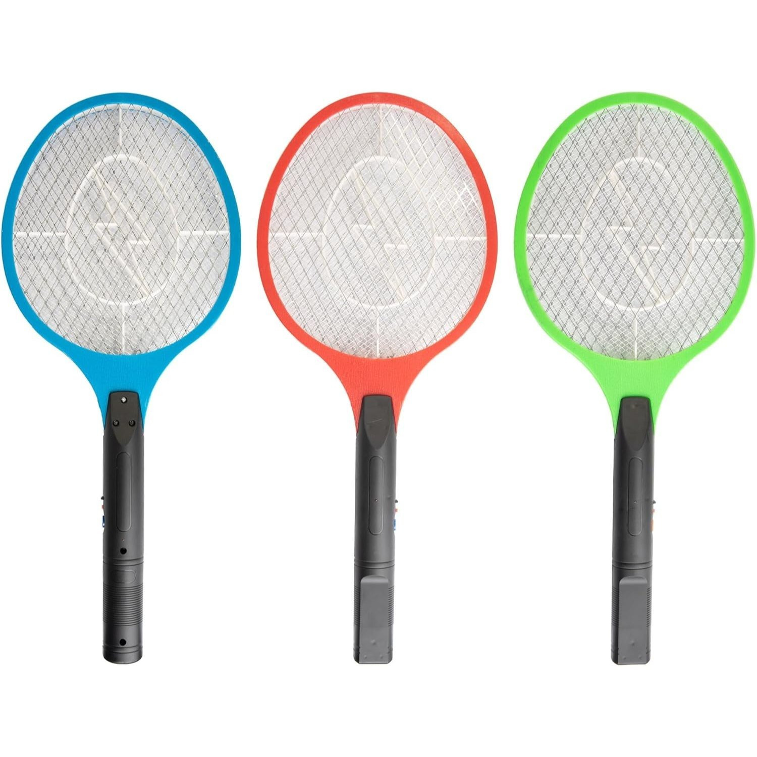 TEMU 49cm Usb Rechargeable Electric Swatter Fly Killer Racket Bug Zapper Insect Killer Catcher For Indoor/outdoor, Home, Camping Pest
