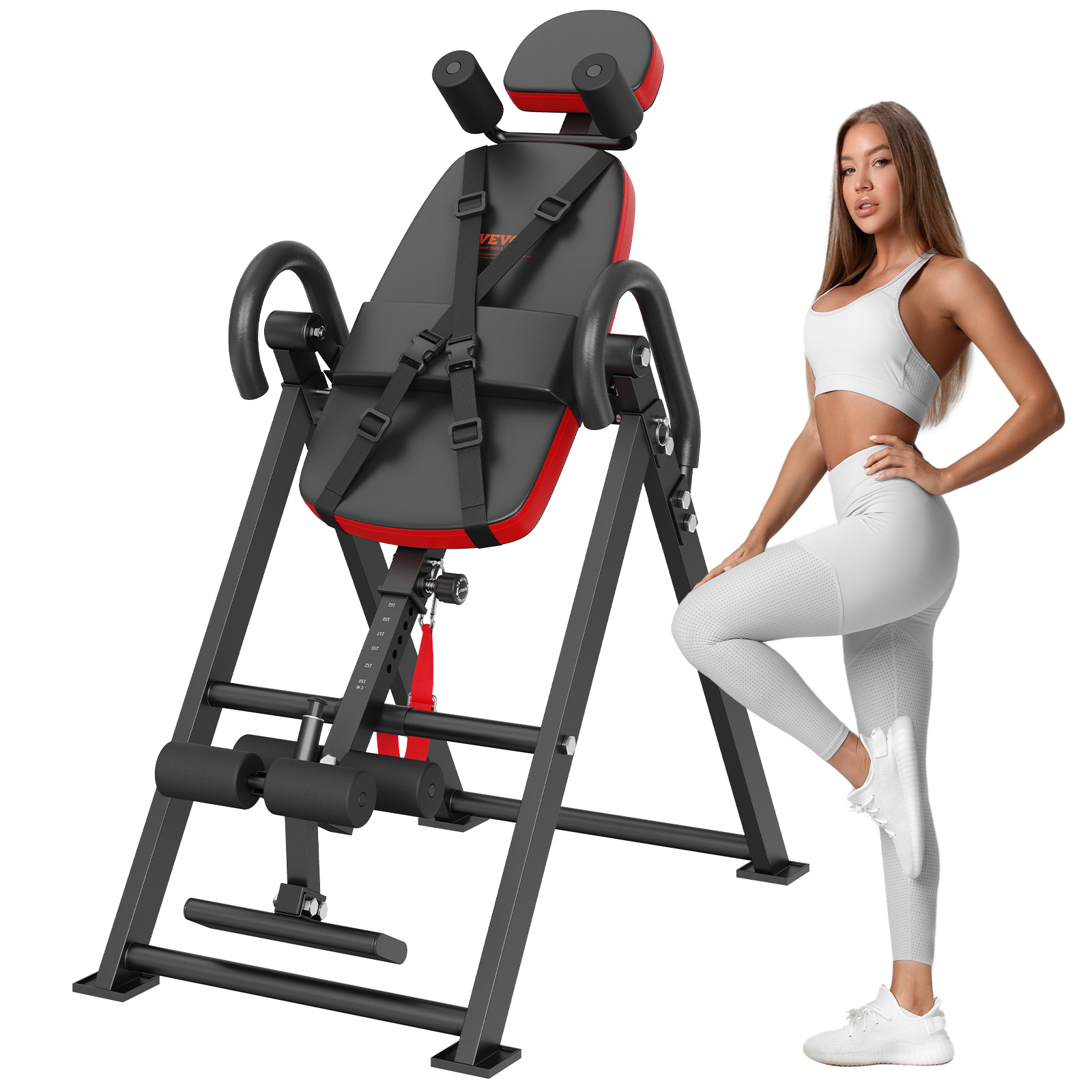 Vevor Inversion Table Foldable Strength Training Equipment Hang Exercise Bench