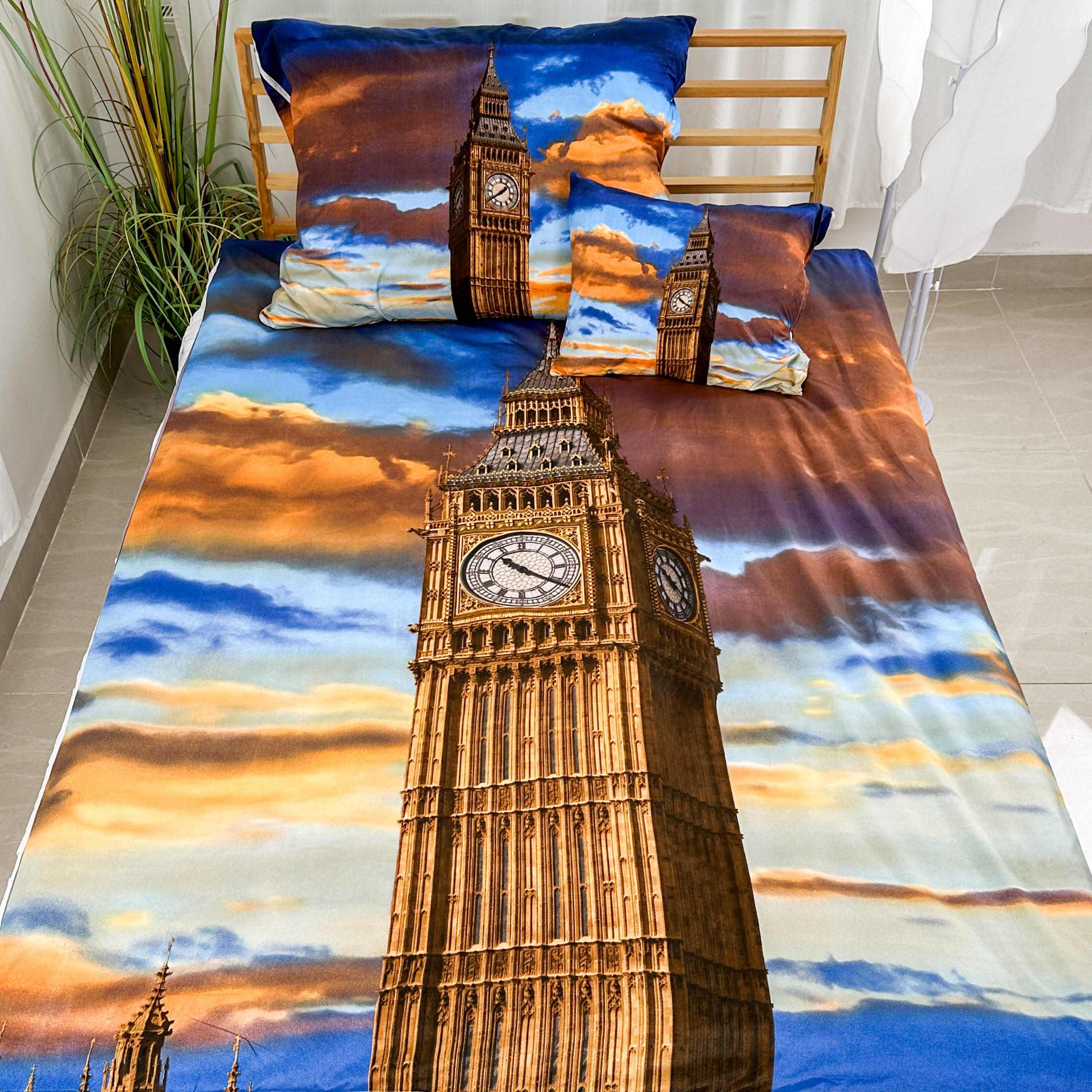 TEMU Themed 7pcs Bed Sheet Set