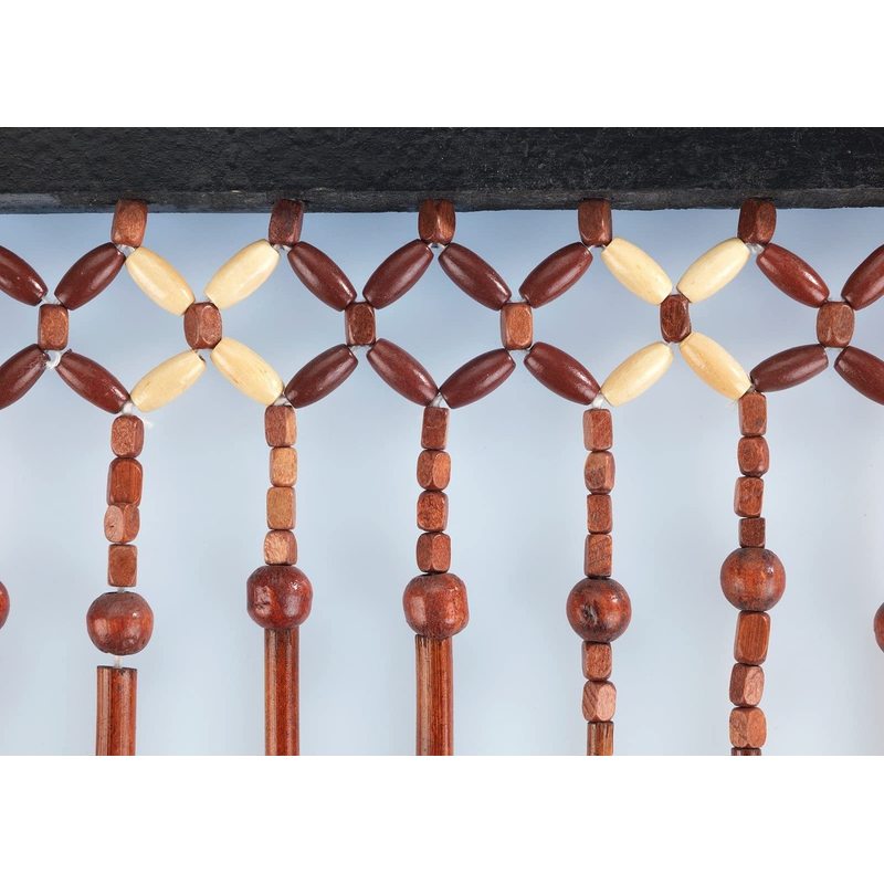 Wooden Beaded Curtain