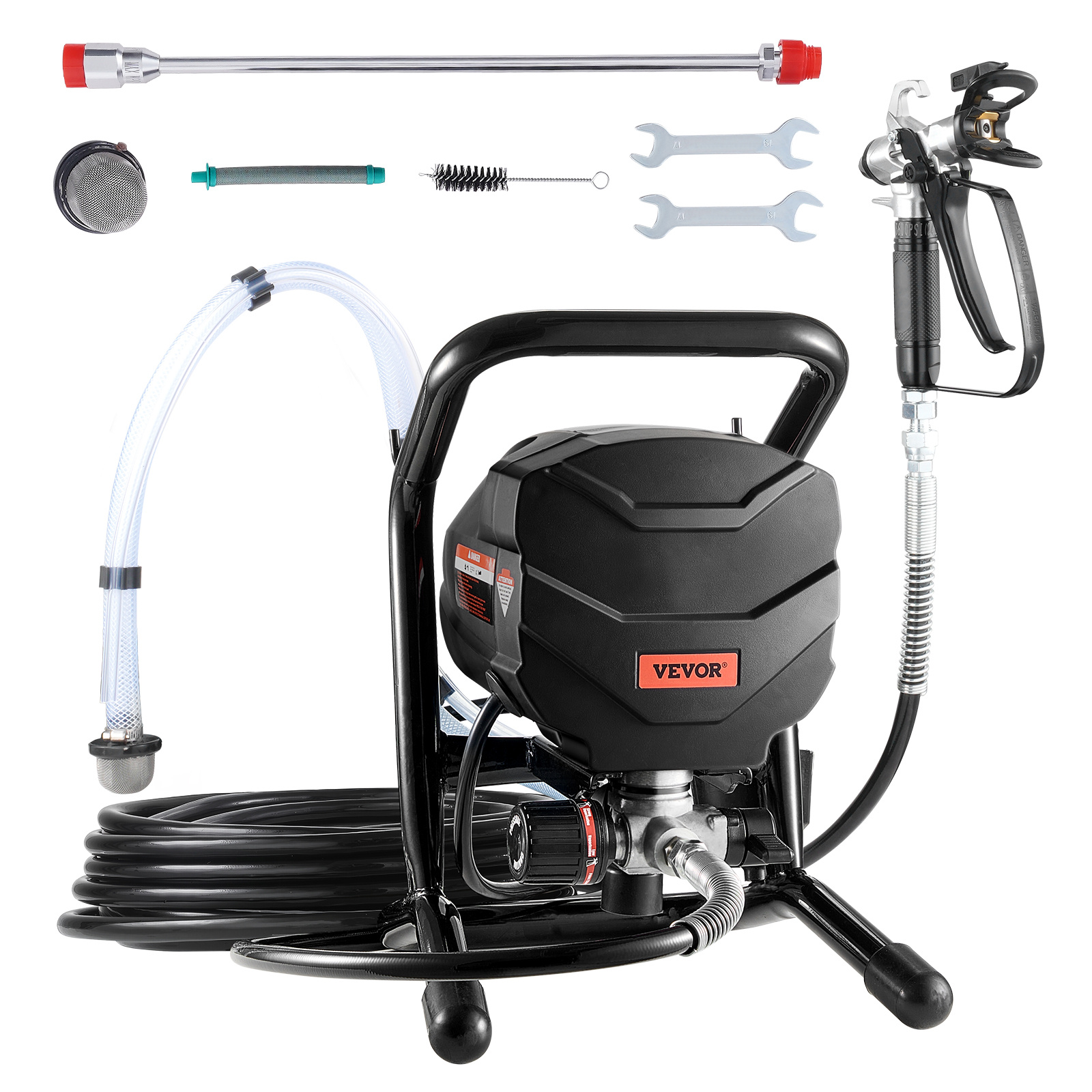Vevor Stand Airless Paint Sprayer Electric Paint Sprayer Machine 650w 3000psi