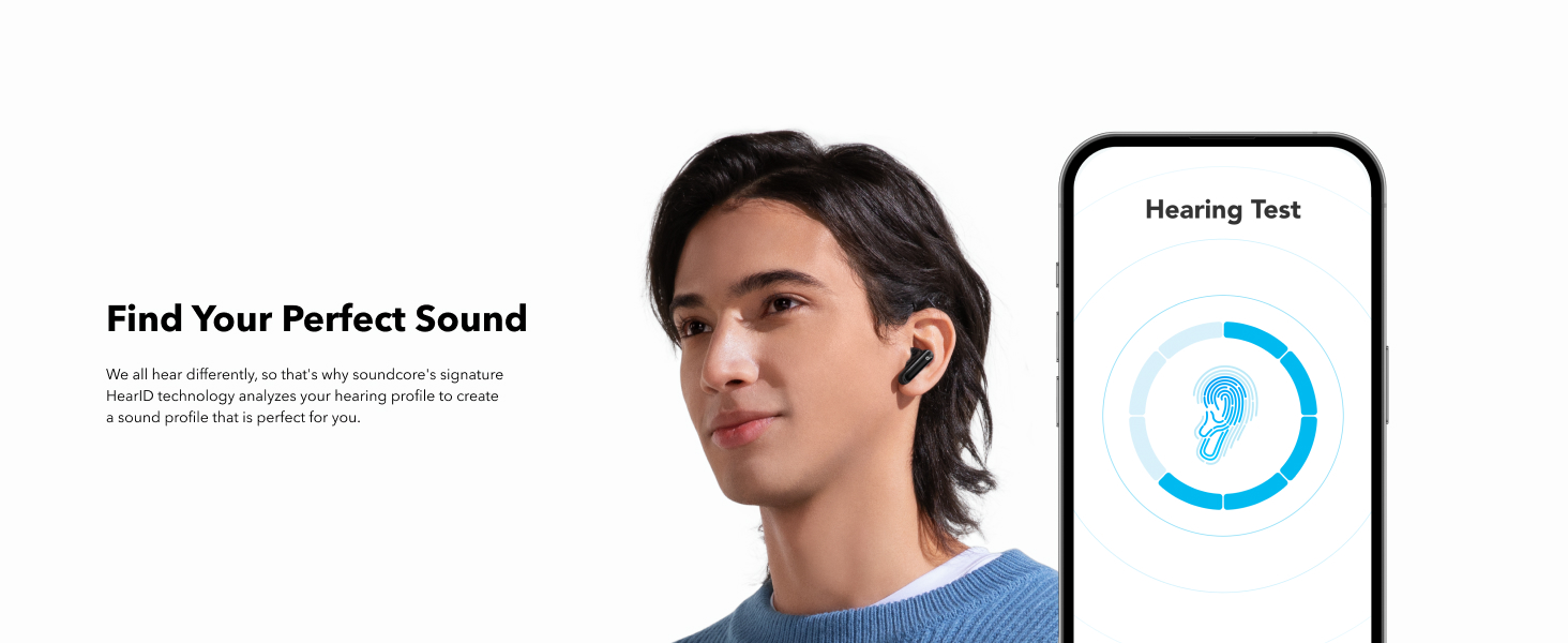 soundcore P40i by Anker Wireless Earbuds with Noise Cancelling, Adaptive Noise Cancelling, BassUp, 60h Playtime, 2-in-1 Case and Smartphone Stand, IPX5, Bluetooth 5.3 (Refurbished)