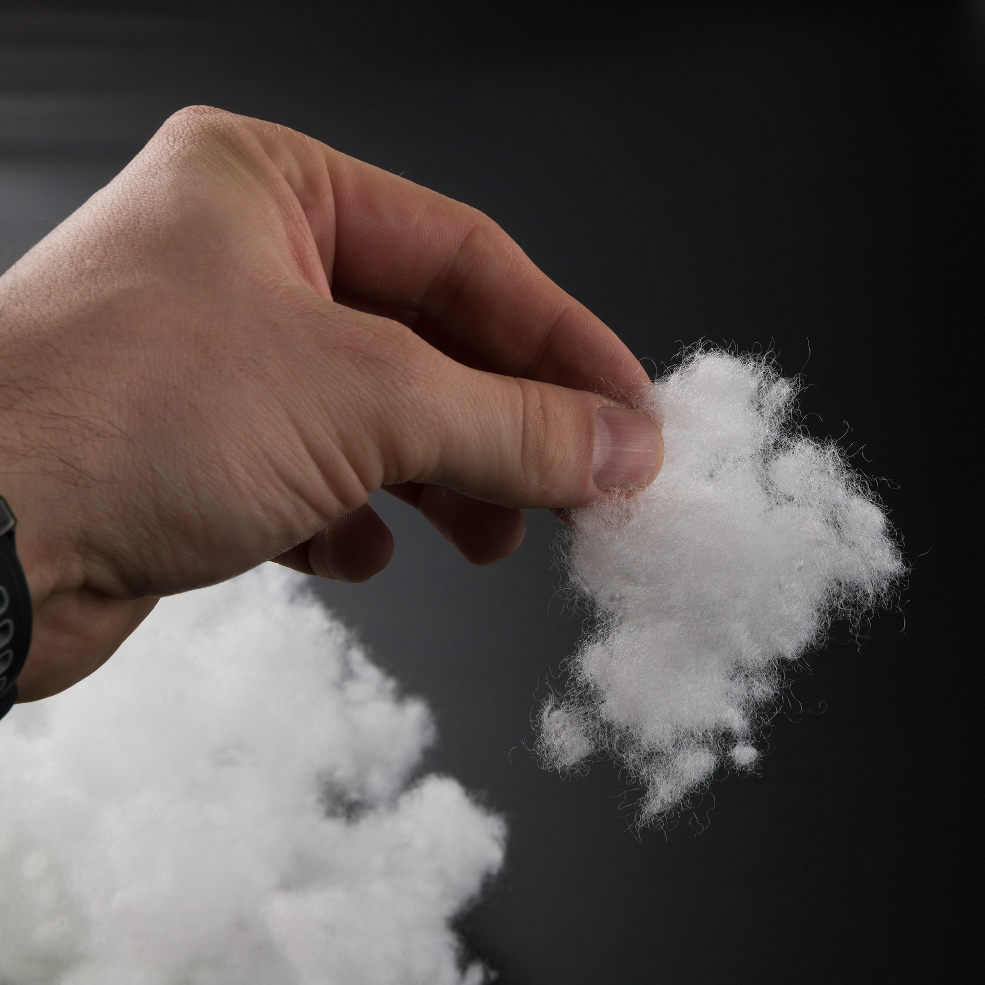 TEMU 1 Kg White Polyester Filling Fabric For Pillows, Blankets, Stuffed Animals, Toy Filling, Soft Fluffy Diy Material