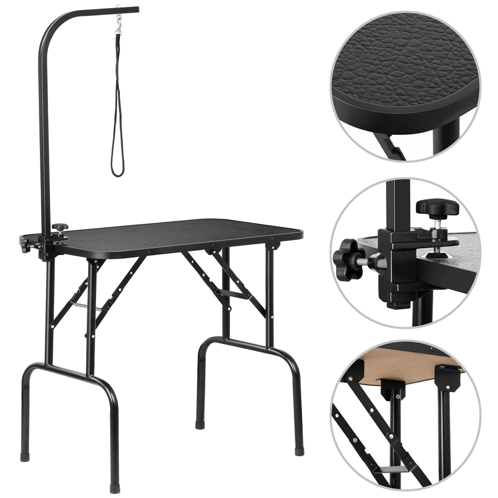 Image of Cost-effective Dog Grooming Table For Dogs, Trimming Table Dog Groomer Table, Dog Scissor Table Height Adjustable, Dog Bathing Table, Poodle , Non-slip, Loadable Up To 100 Kg
