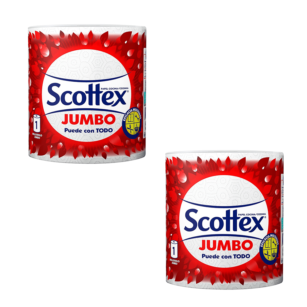 TEMU Scottex Jumbo Papel de rollo