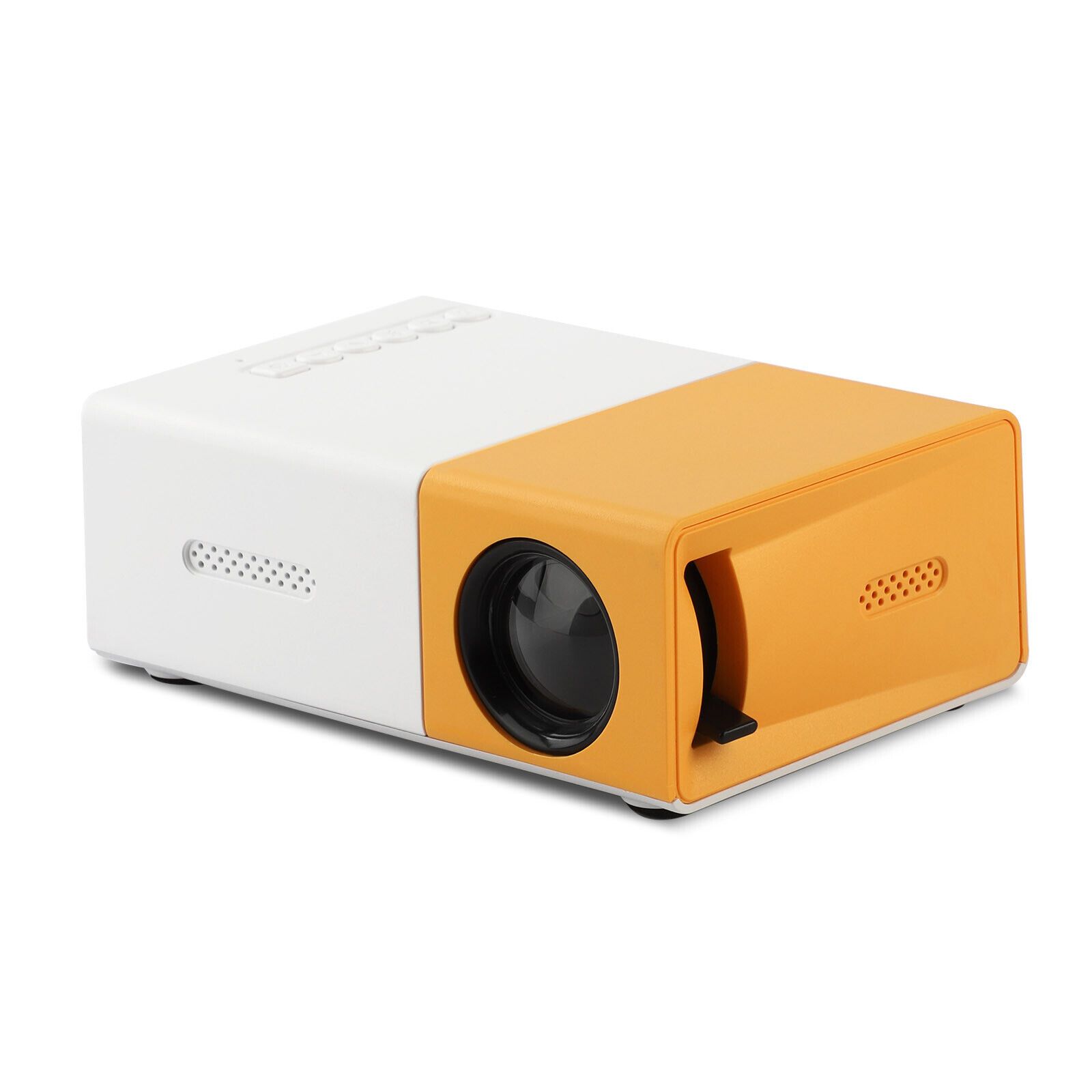 TEMU Mini Projector Portable Projector Multimedia Home Theater Movie Projector Compatible With Ios Android Smartphone Tablet Laptop Ps4 Tv Stick Dvd