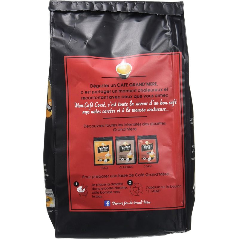   dosettes café corsé 3x54 soit 162 dosettes   avec les machines   (lot de 3 x54 dosettes)