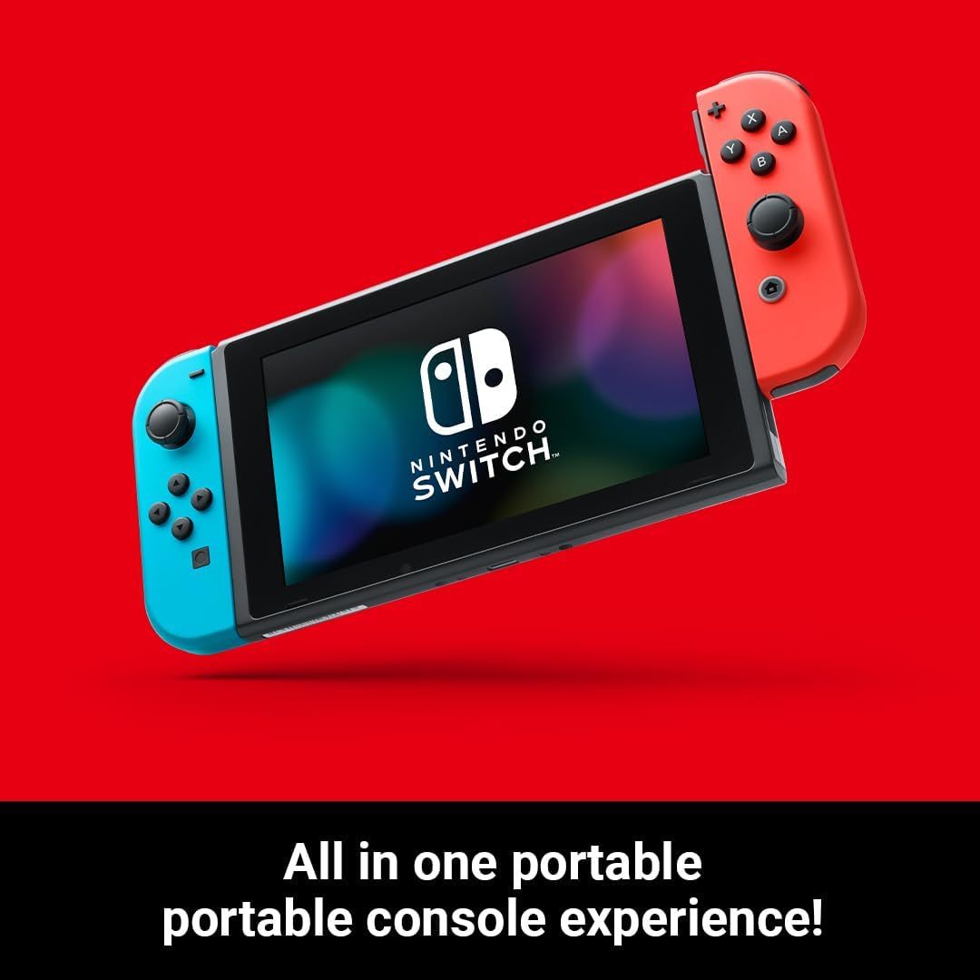 Nintendo Switch - Neon Red/Neon blue