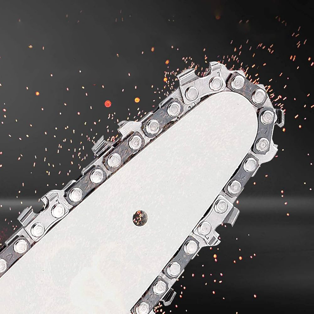 mini motosierra eléctrica negra de 4 y podadora eléctrica con   baterías, kit completo para podar y tijeras de corte, motosierra eléctrica portátil e inalámbrica para jardinería, corte de madera y podado - herramienta manual para   y jardín de frutas, tijeras de podar Detalles del producto 8