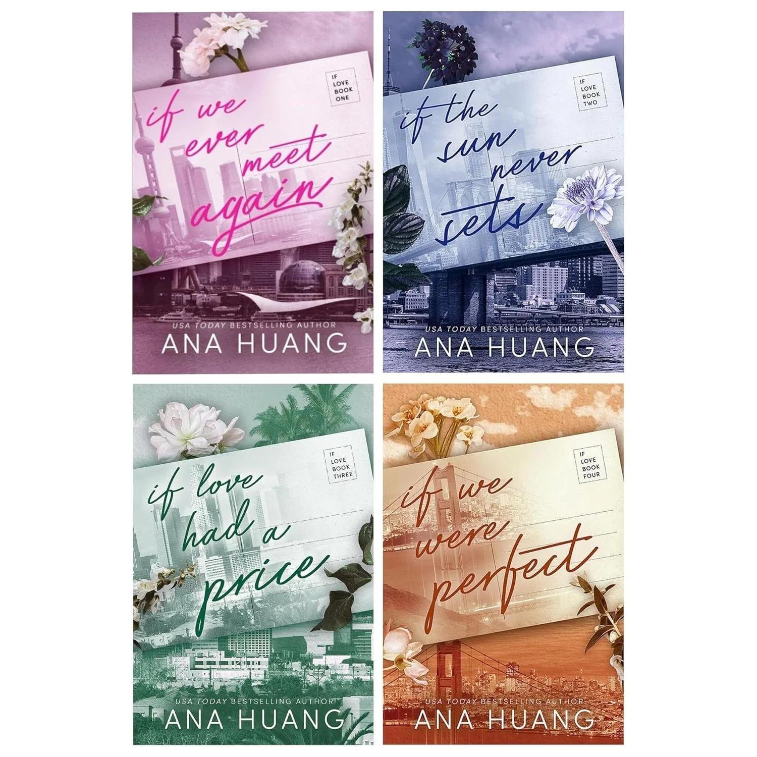 TEMU If Love Series 4 Books Collection Set By Ana Huang (if We Ever Meet Again, If The Sun Never Sets, If Love Had A Price, If We Were Perfect)