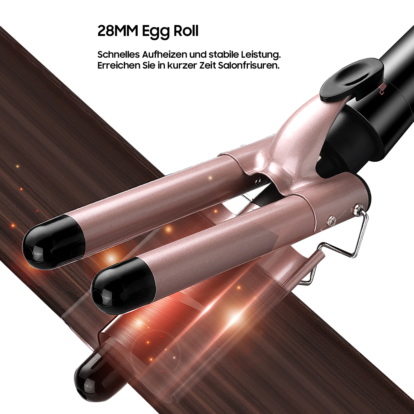 Professionele 5-in-1 Curl & Wave-set voor thuisgebruik