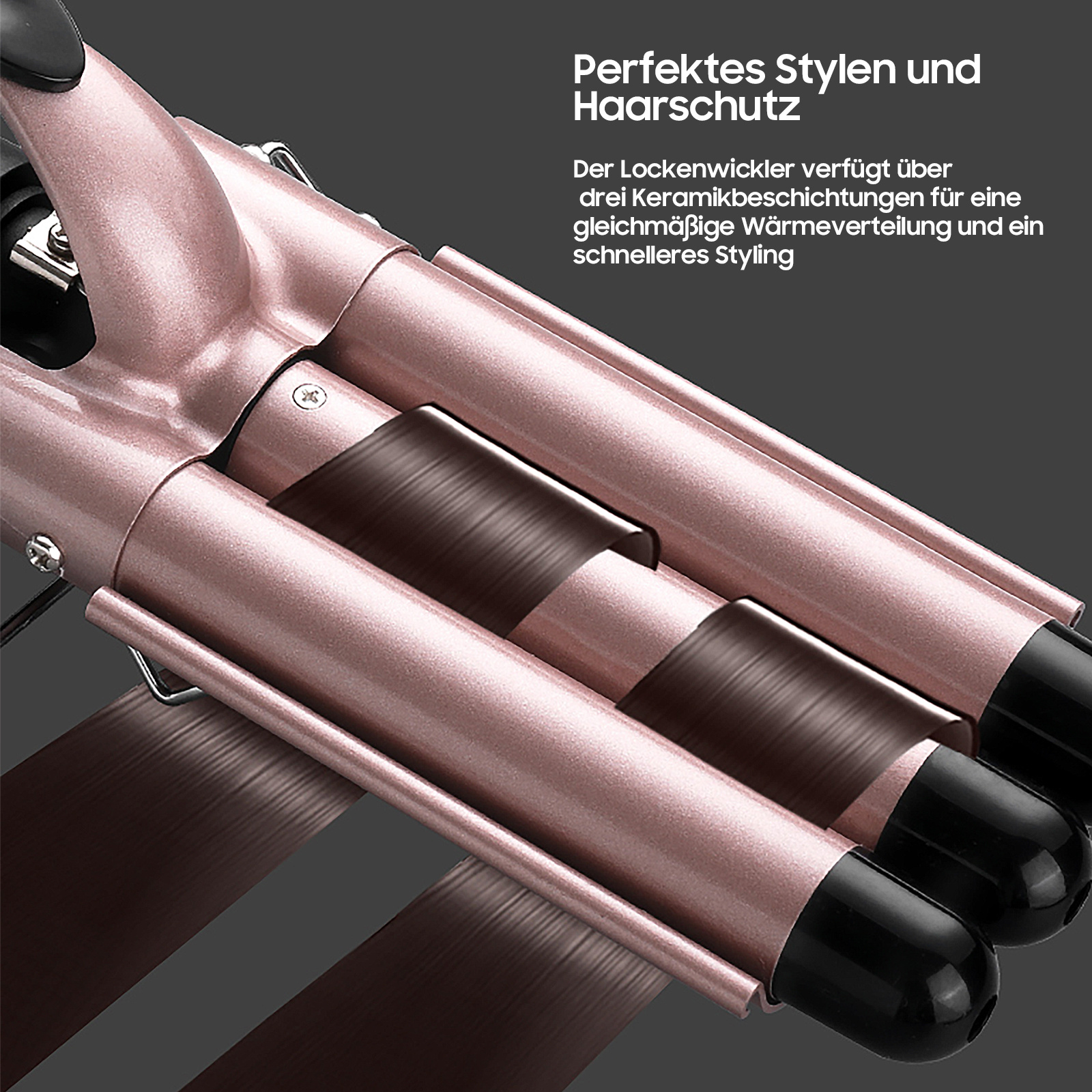 Professionele 5-in-1 Curl & Wave-set voor thuisgebruik