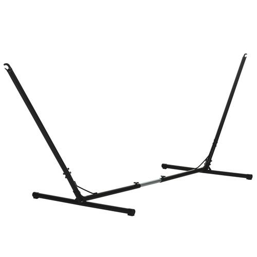 3 1 3 8m adjustable universal hammock stand metal frame garden camping picnic outdoor patio replacement stand only hammocks for outside powder coated steel weather resistant heavy duty versatile