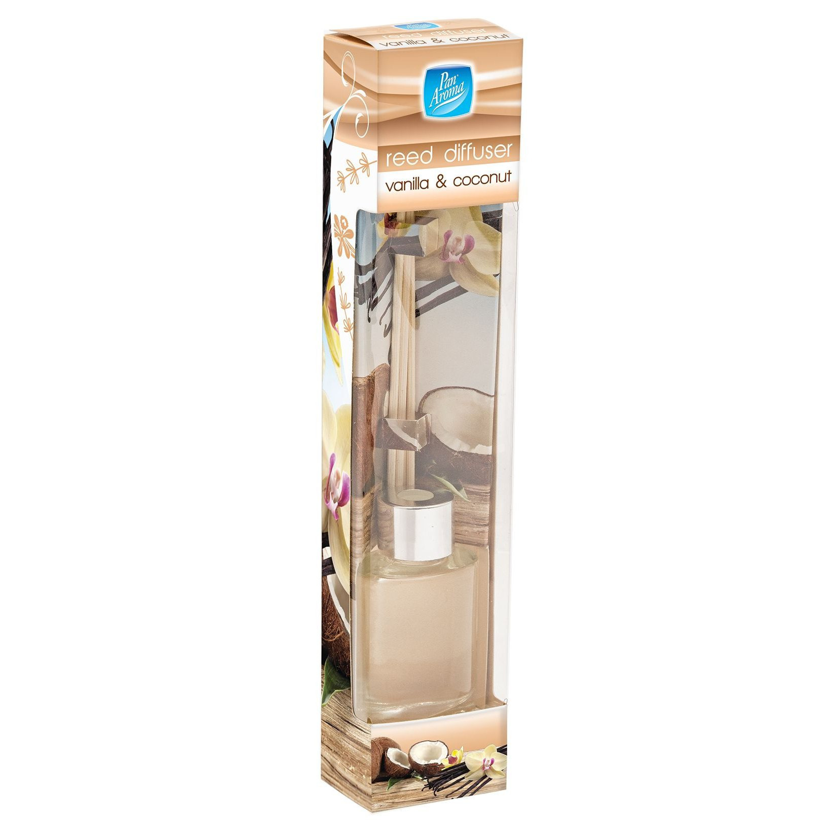 TEMU Pan Aroma Reed Diffusers 30ml Air Freshener & Cinnamon Fluffy Towels Vanilla & Fragrances Odorize Oils