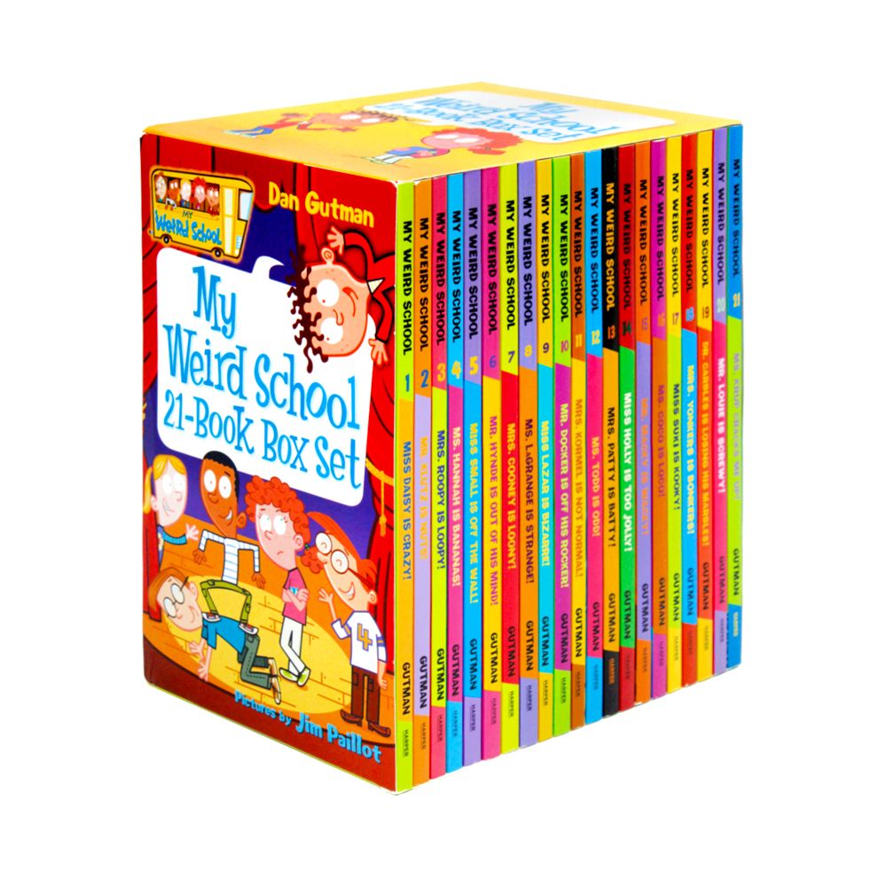 TEMU My Weird School 21 Books Box Set Collection By Dan Gutman