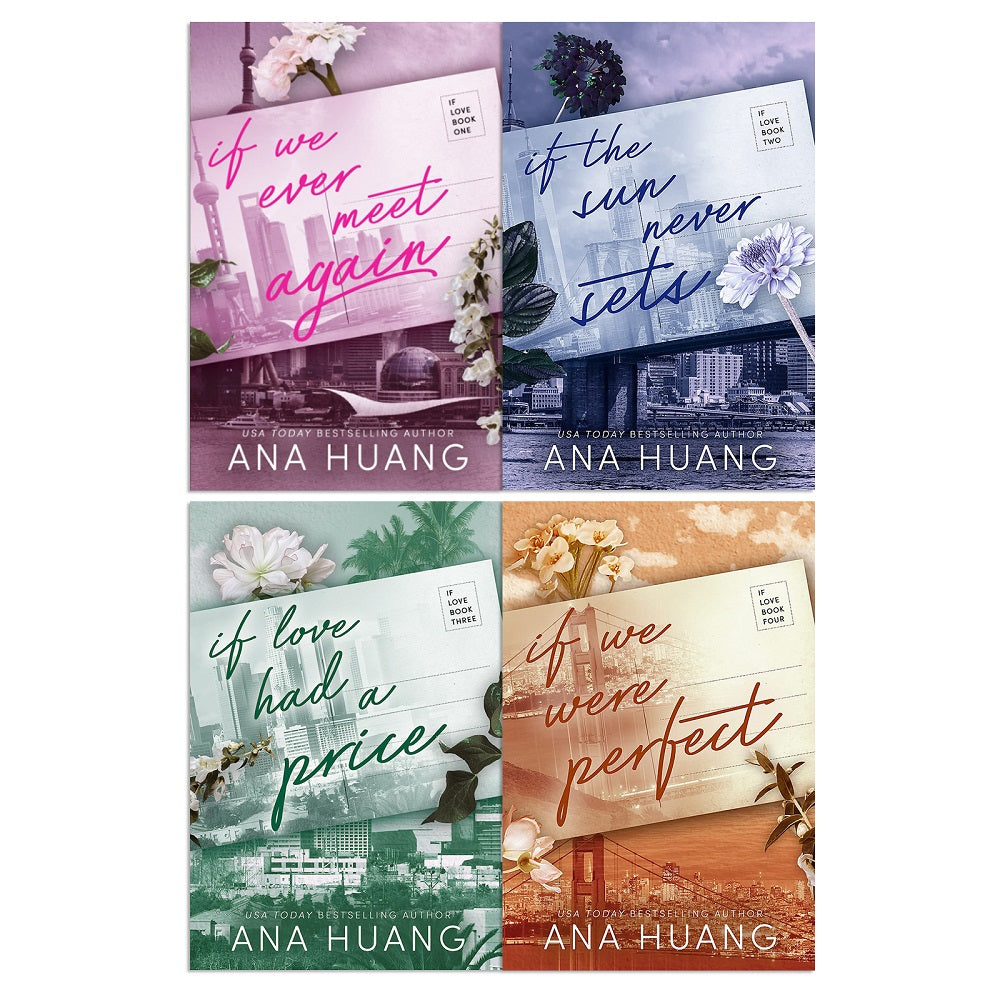 TEMU If Love Series By Ana Huang 4 Books Collection Set (if We Ever Meet Again, If The Sun Never Sets, If Love Had A Price, If We Were Perfect),