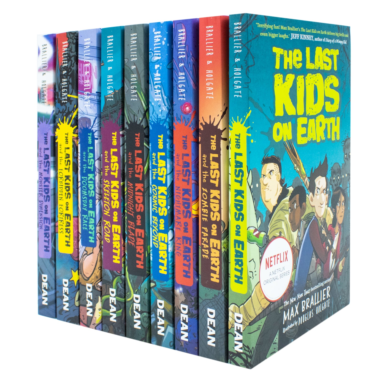 TEMU The Last Kids On Earth Series Books 1 To 9 Collection Set By Max Brallier (last Kids On Earth, Zombie Parade, Nightmare King, Cosmic Beyond,