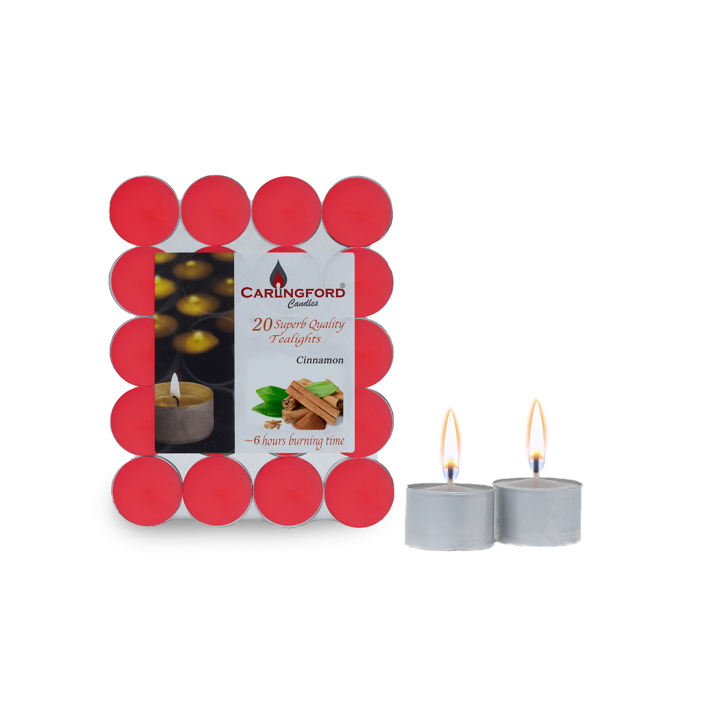 TEMU Stl 6 Hour Fragrance Candles Pack Of 20, Individual Scents For Extended Aromatherapy (7 Fragrance Options)