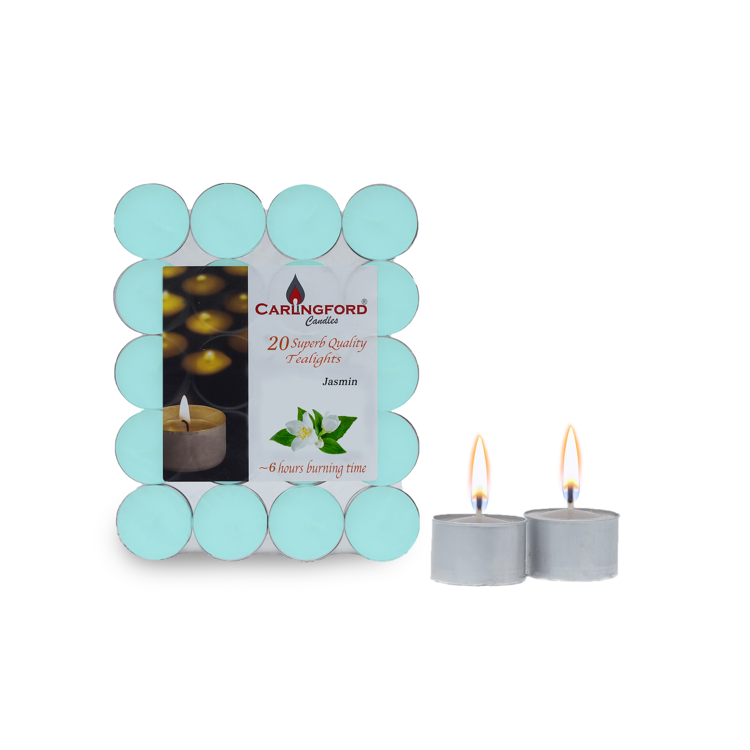 TEMU Stl 6 Hour Fragrance Candles Pack Of 20, Individual Scents For Extended Aromatherapy (7 Fragrance Options)