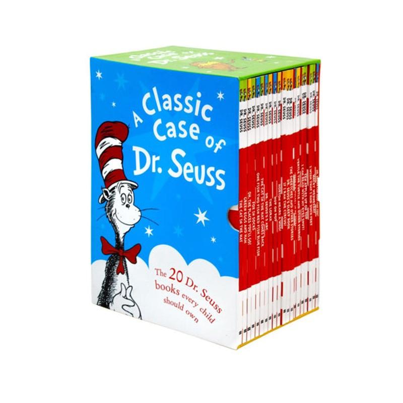 The Cat in the Hat & Green Eggs and Ham & Fox in Socks 20 Books Collection Box Set by Dr. Seuss - Fiction - Paperback