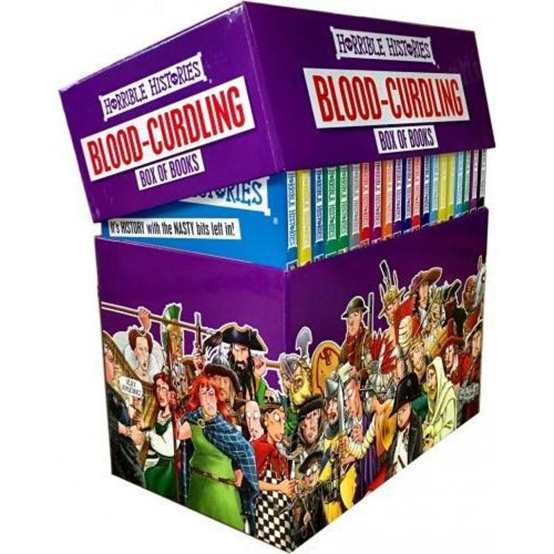 TEMU Horrible Histories Books Blood Curdling Collection 20 Books Box Gift Set