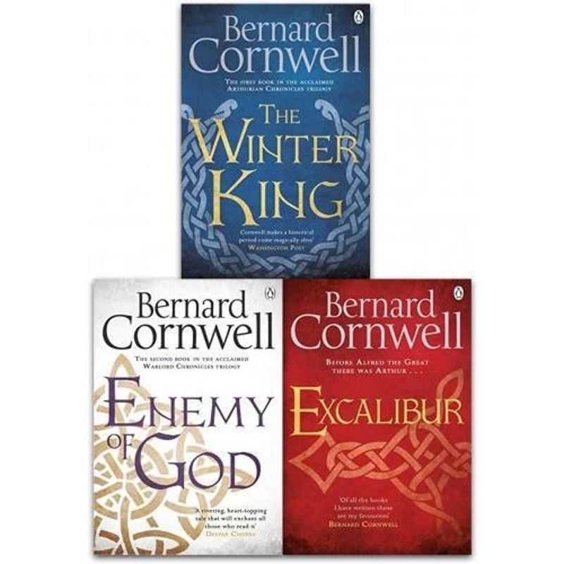 TEMU Bernard Cornwell Warlord Chronicles Collection 3 Books Set The Winter King And Enemy Of..