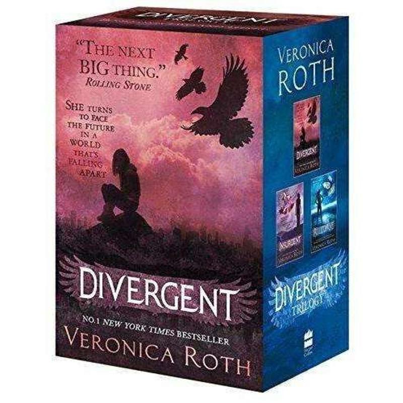 TEMU Divergent Series 3 Book Set Boxed Collection Pack By Veronica Roth