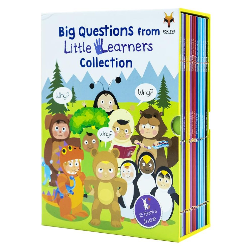 TEMU Big Questions From Little Learners 15 Books Collection Set – Educational Learning Collection For Kids