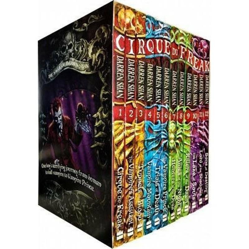 TEMU Cirque Du Freak Vampire Series - Darren Shan Complete 12 Books Collection Set