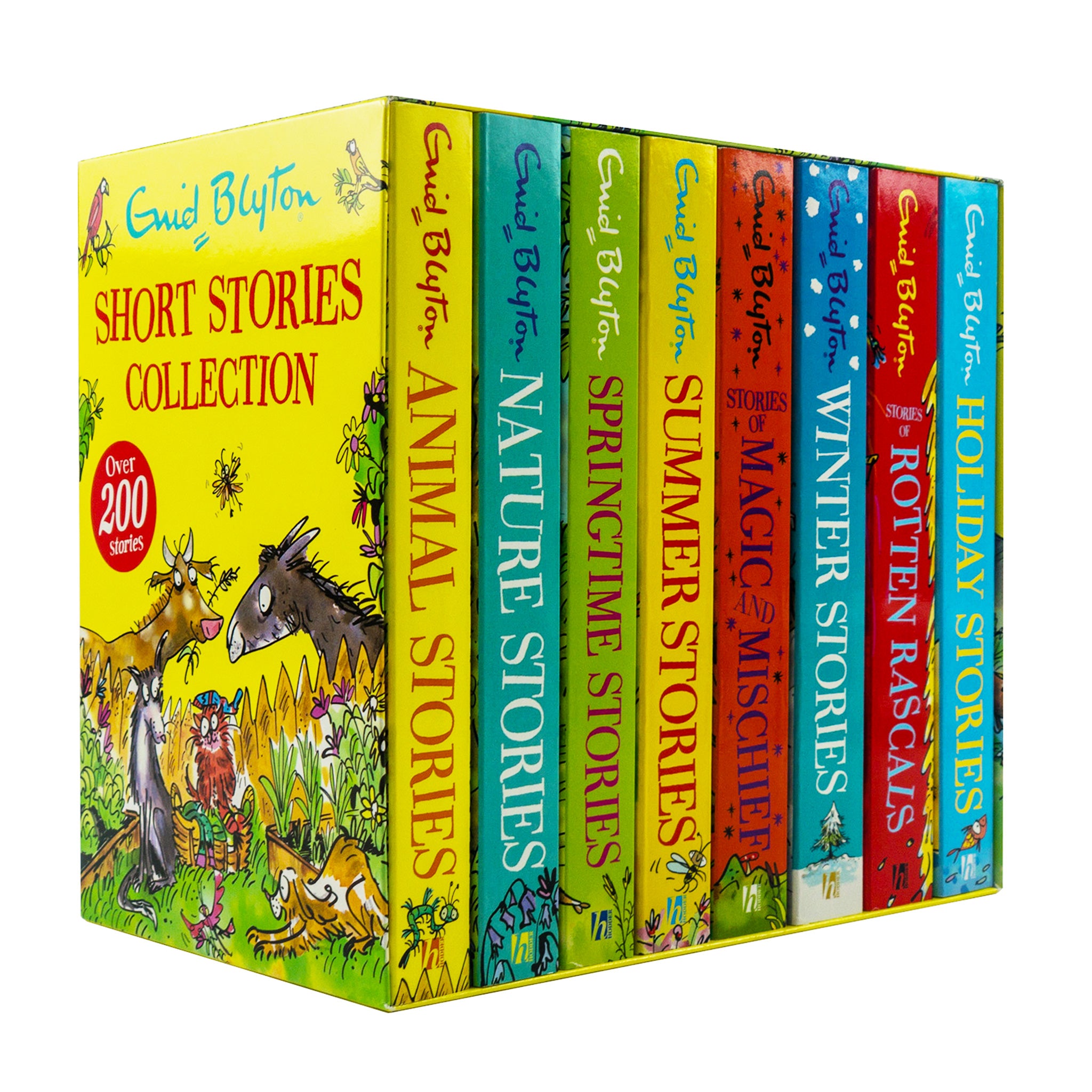 Bumper Short Story Collection 8 Books Box Set Including Over 200 Stories By Enid Blyton: retailer-supplied image
