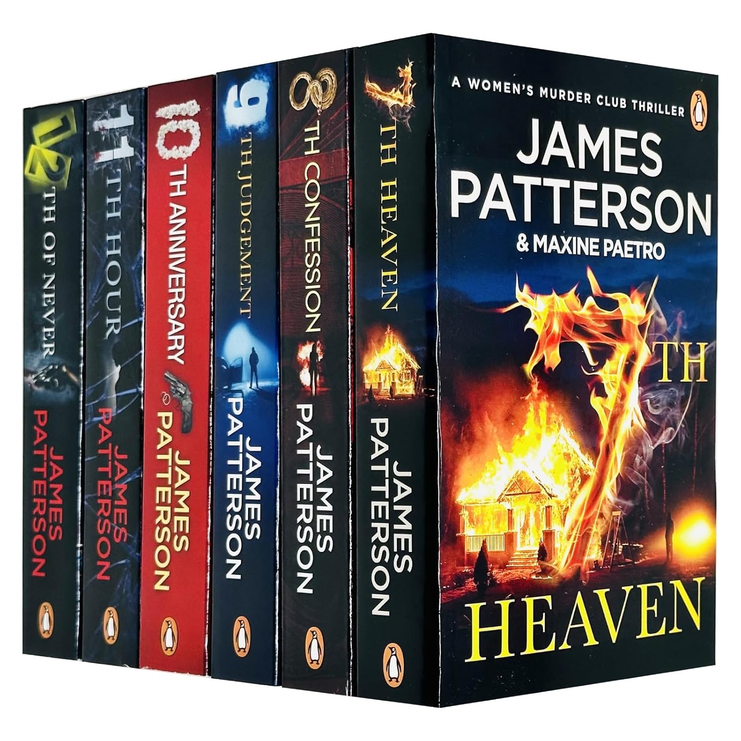 TEMU Womens Murder Club 6 Books Collection Set By (books 7 - 12)