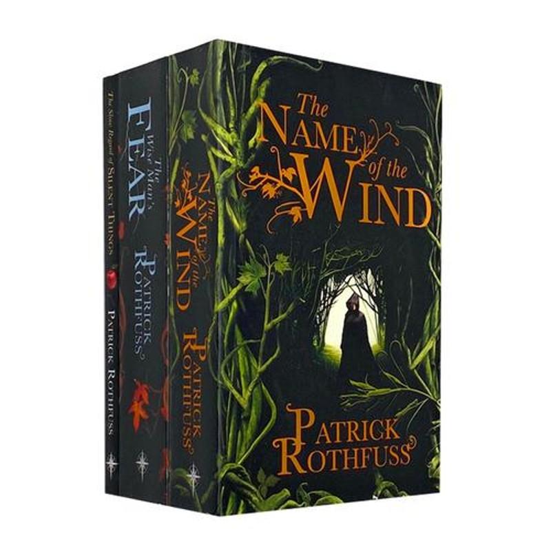TEMU Kingkiller Chronicle Patrick Rothfuss Collection 3 Books Set | The Name Of The Wind, The Wise Man’s Fear & The Slow Regard Of Silent Things