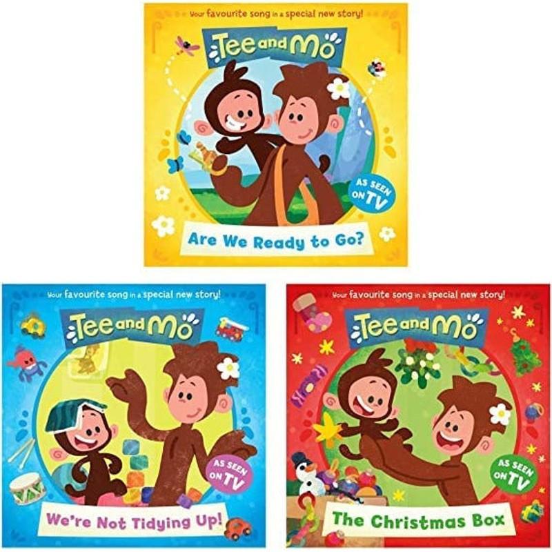TEMU Tee And Mo Collection 3 Picture Books Set (tee And Mo: Are We Ready To Go?, Tee And Mo: We Are Not Tidying Up & Tee And Mo: The Christmas Box)